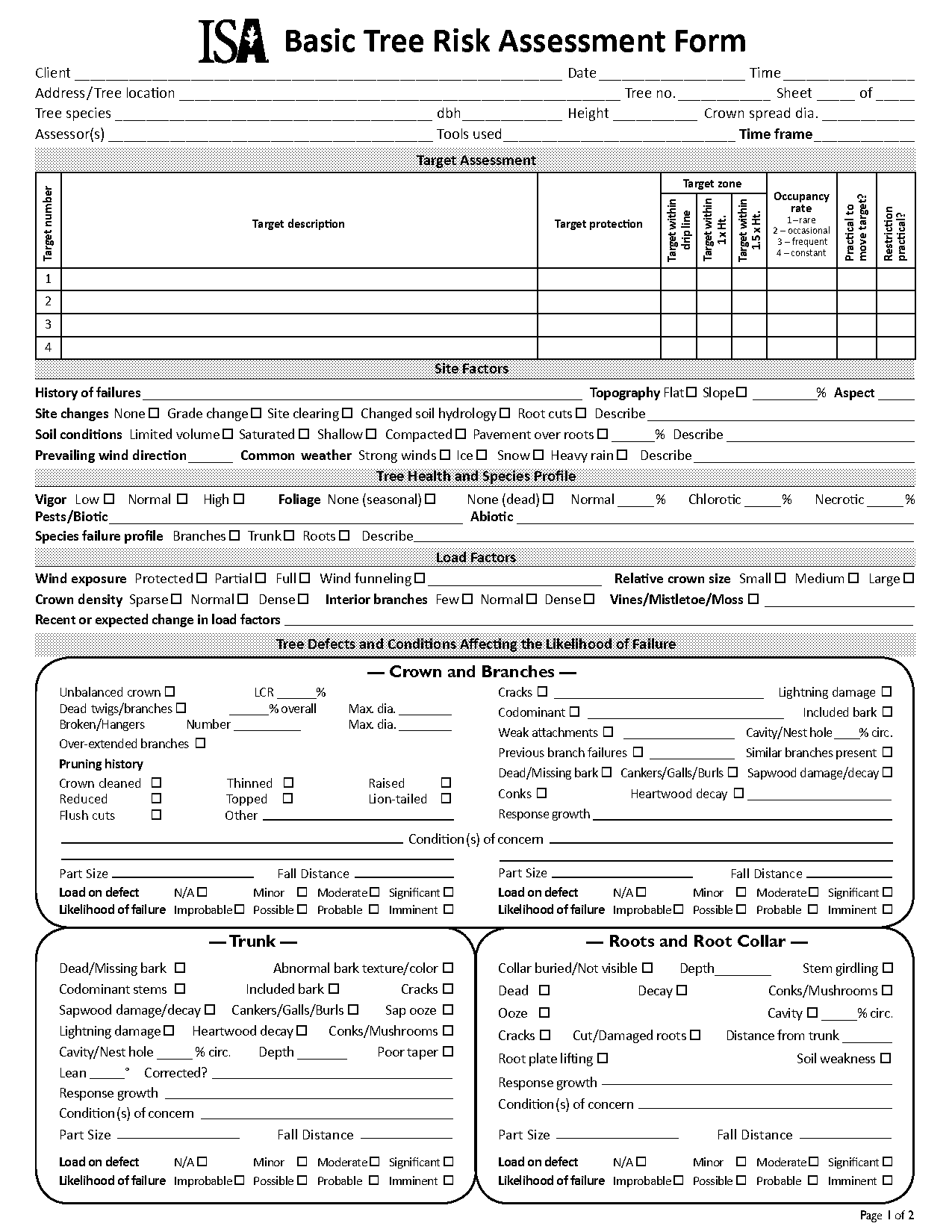 risk assessment matrix template pdf