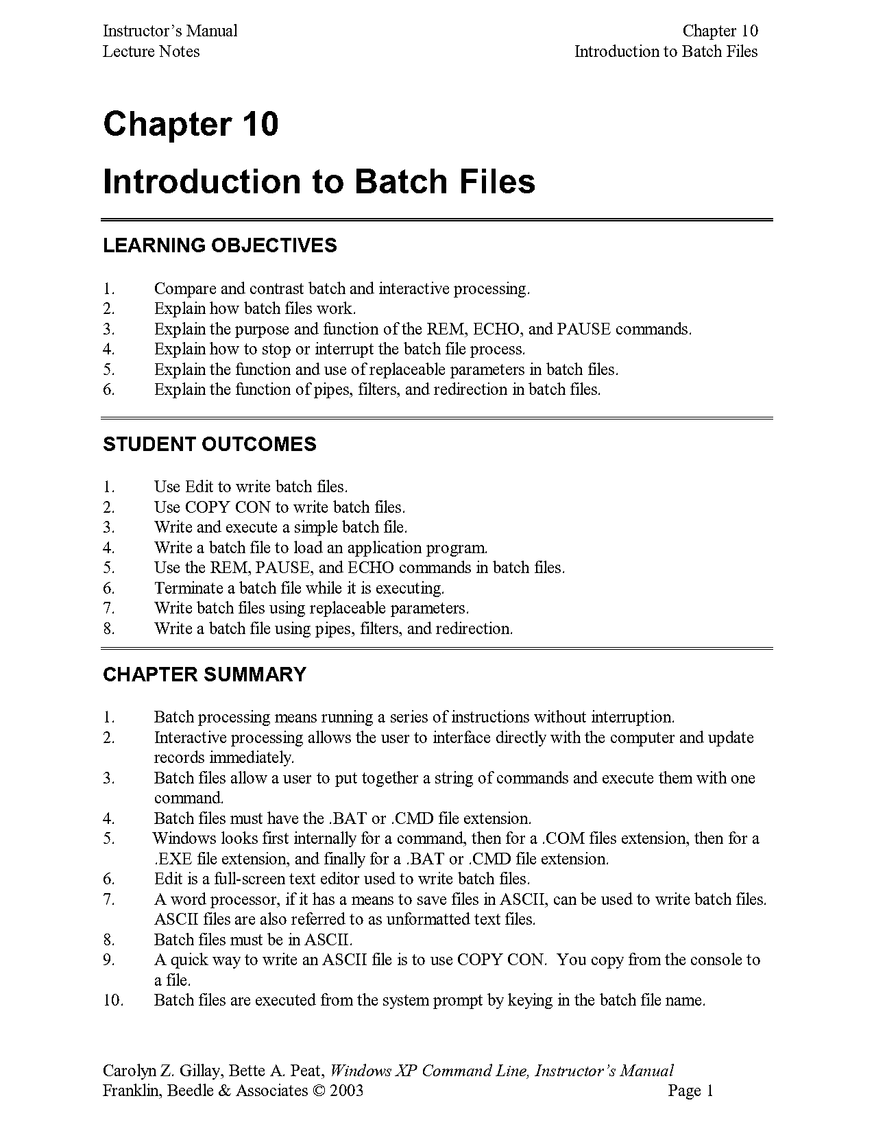 batch write to text file