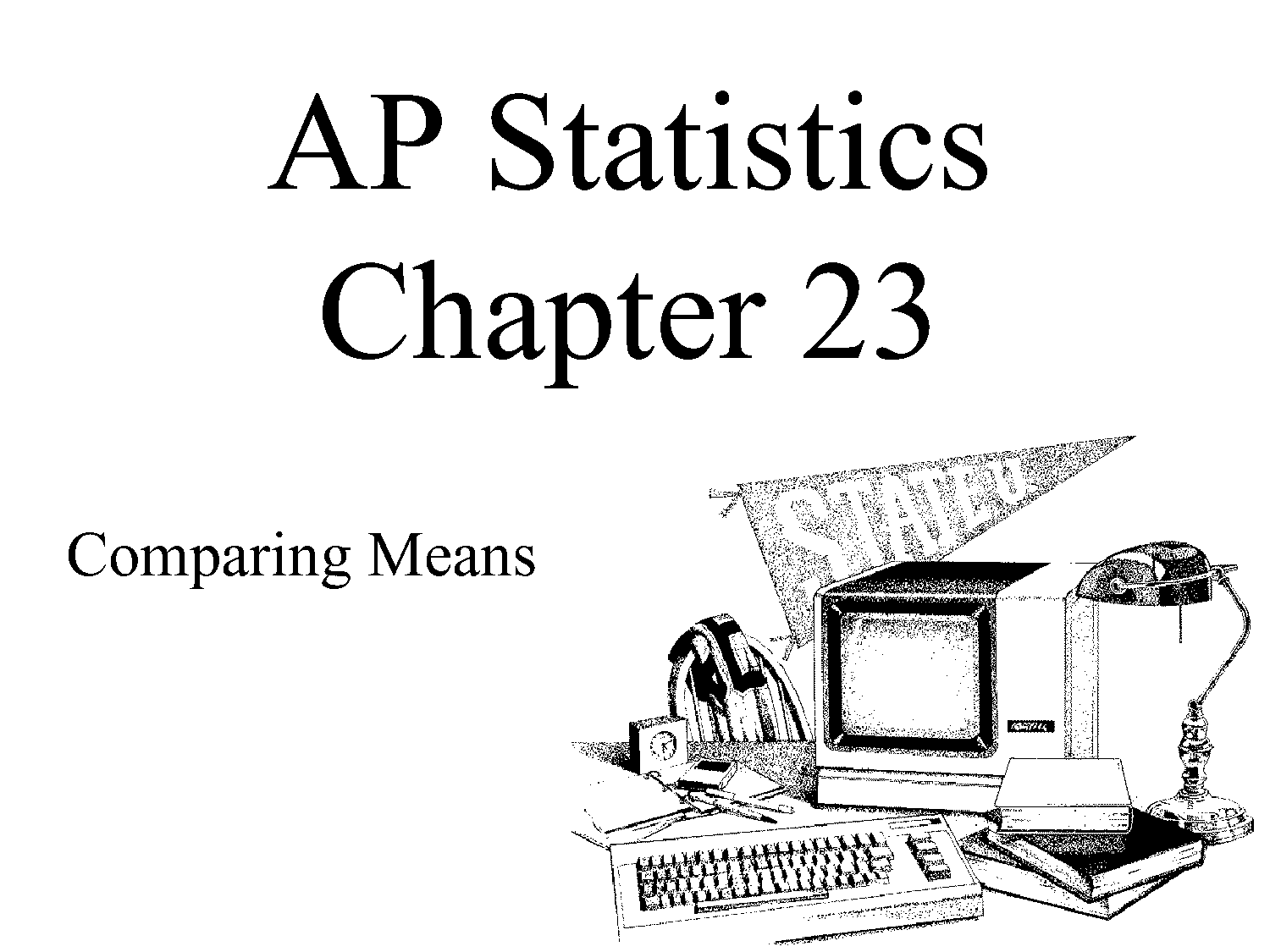 pooled standard error of the difference in sample means