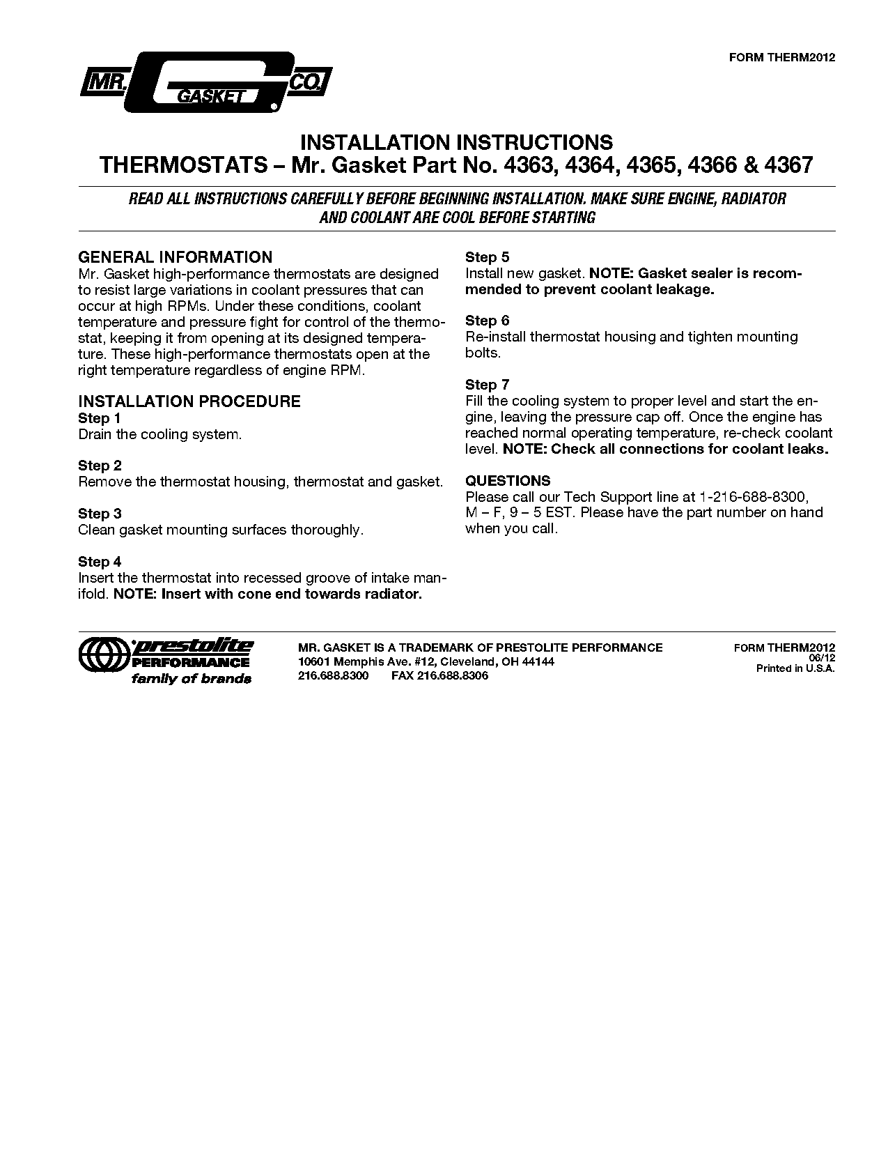 thermostat direction in car