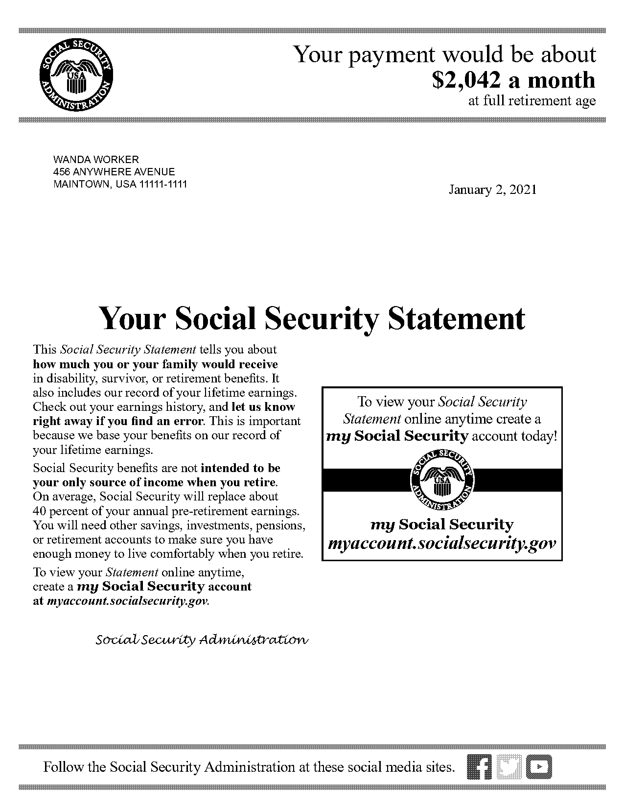 where to get social security statement