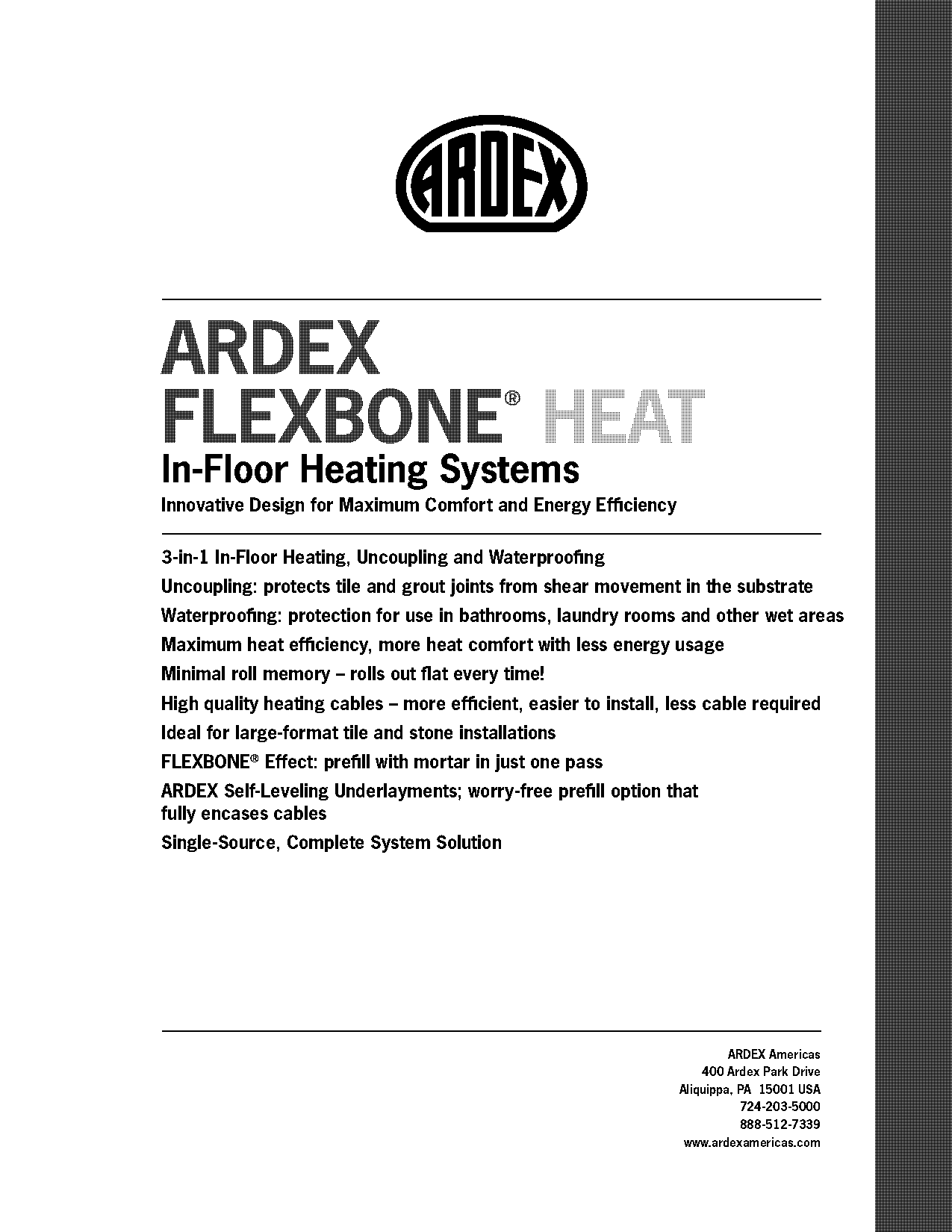 ardex waterproofing systems manual