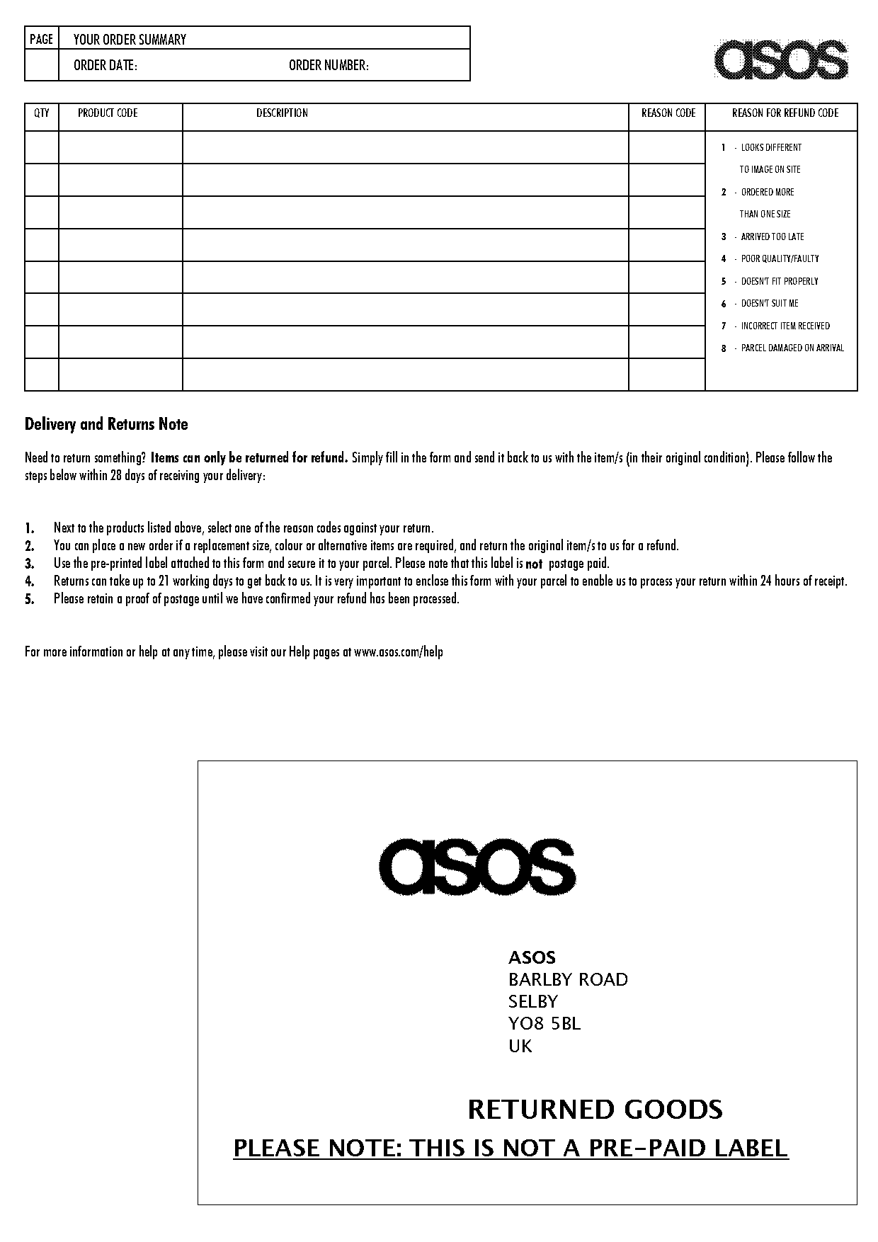 asos return policy us