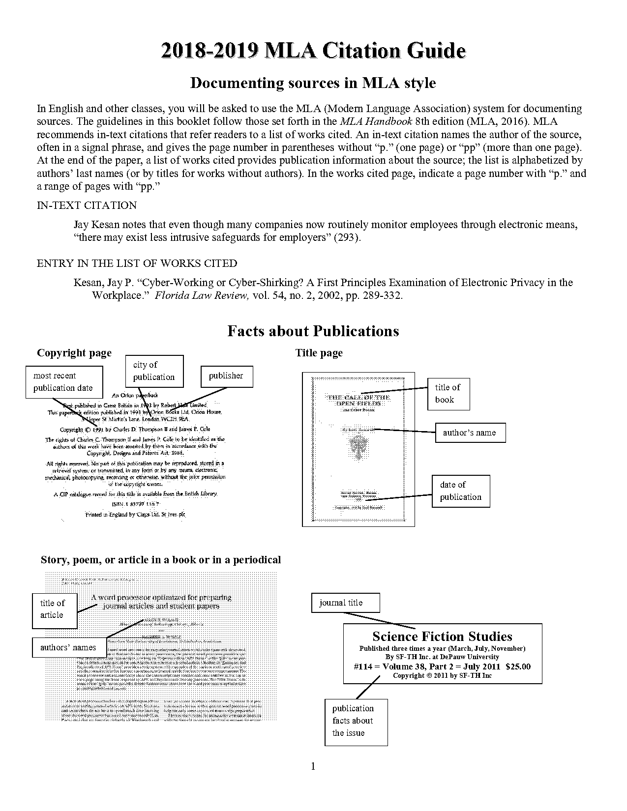 multiple authors article mla