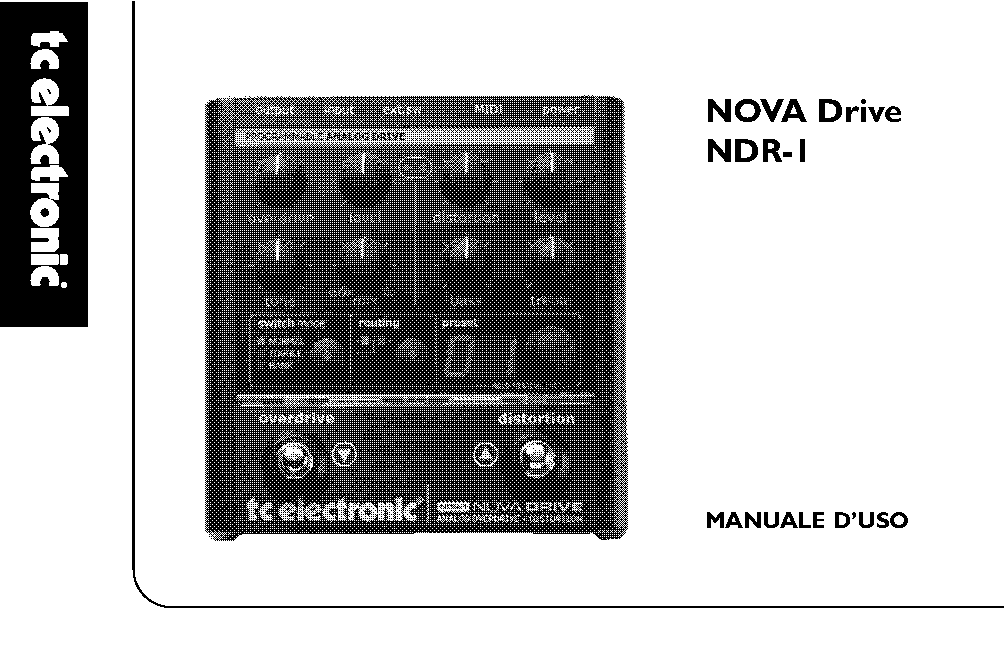 tc nova drive manual