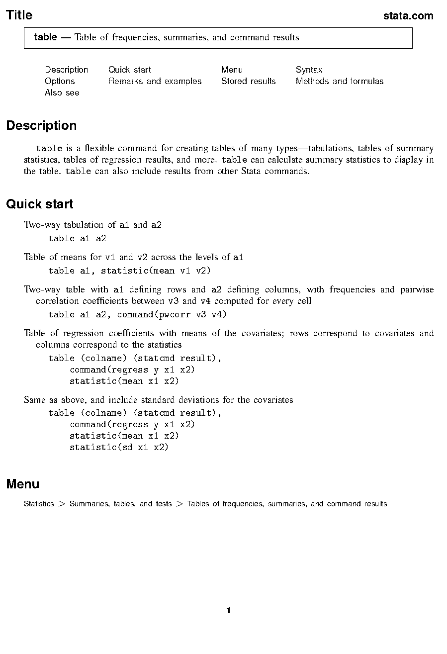 r make table from columns