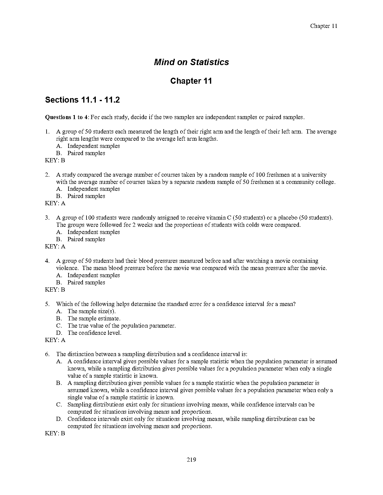 pooled standard error of the difference in sample means