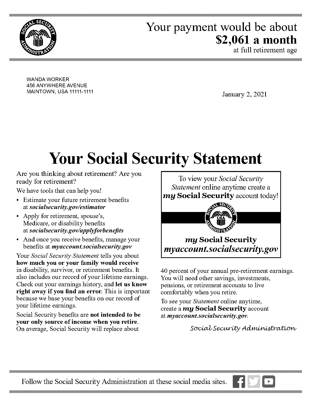 where to get social security statement