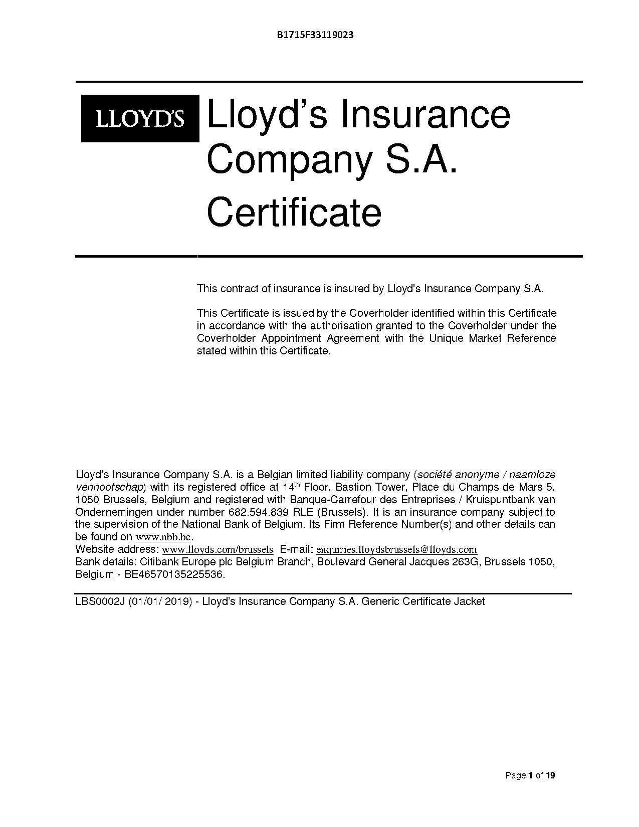 lloyds of london car insurance