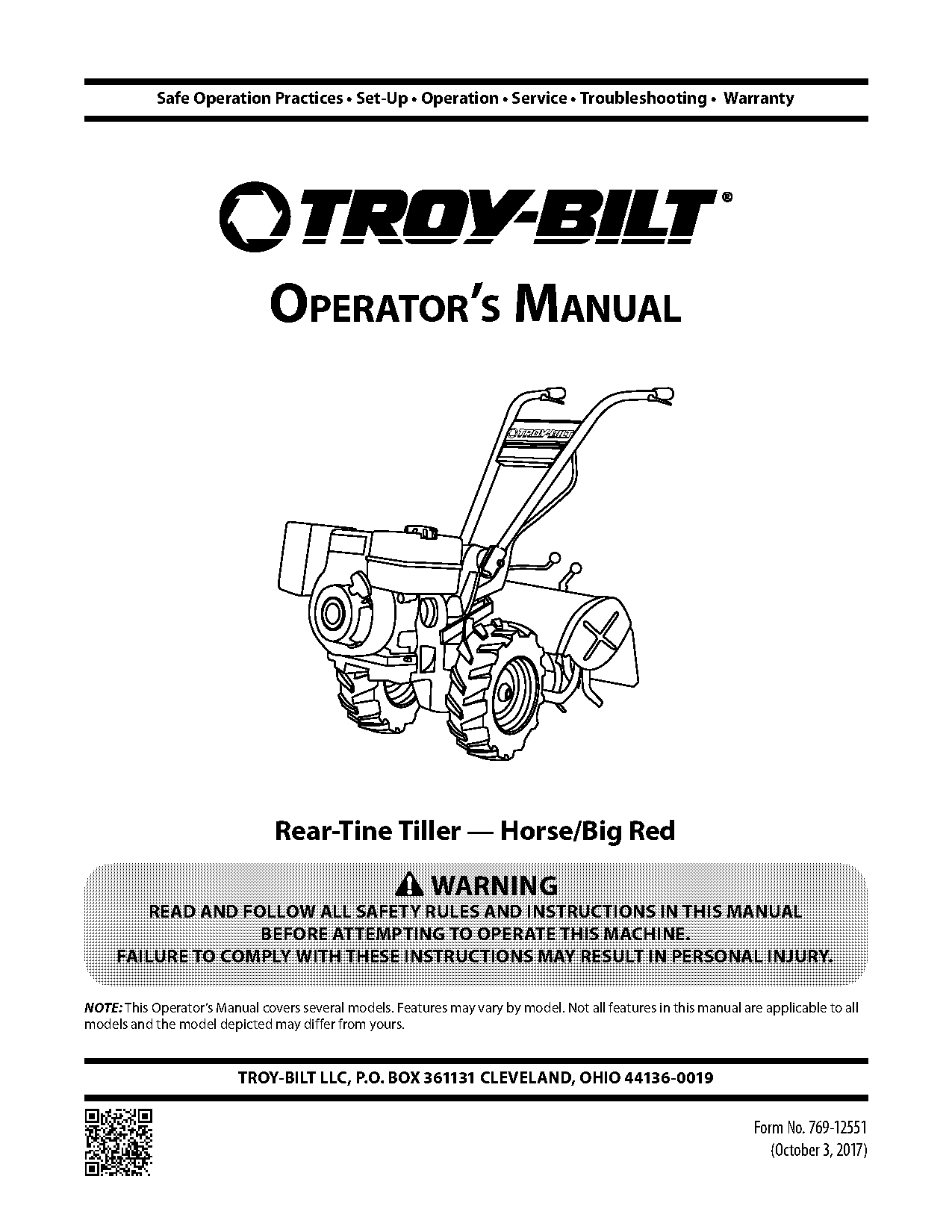 troy built power washer user manual