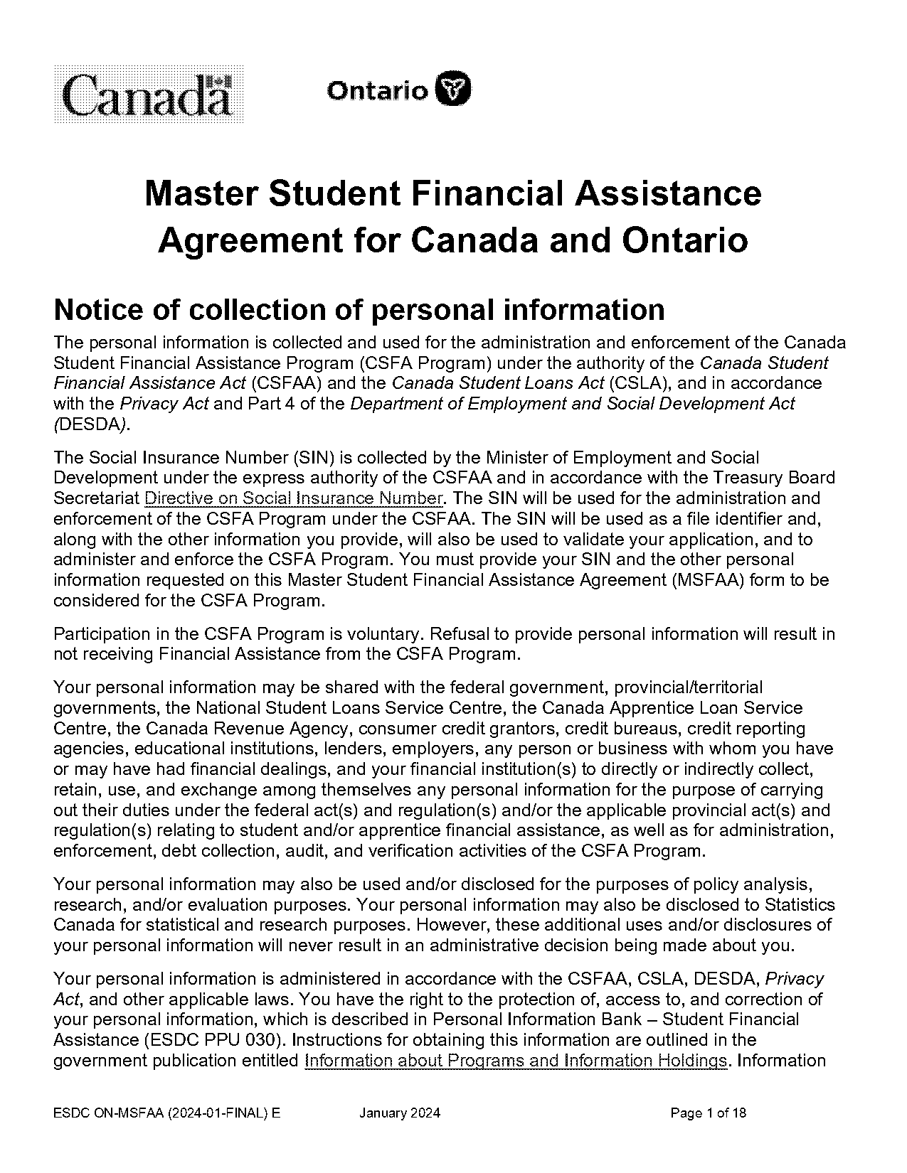 national student loan centre repayment assistance application