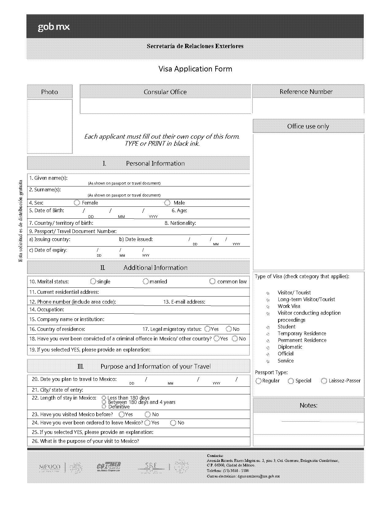 ethiopian consulate visa application form dubai