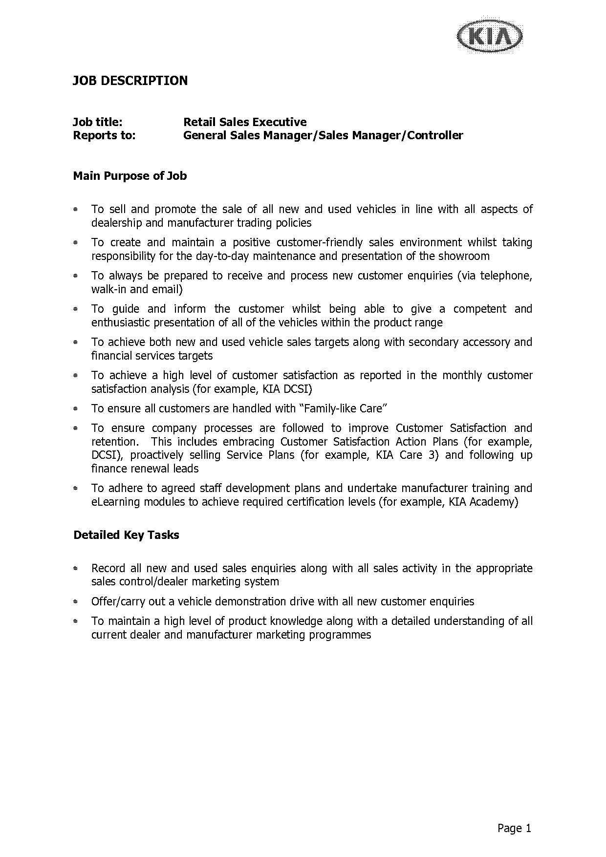 automobile sales consultant resume