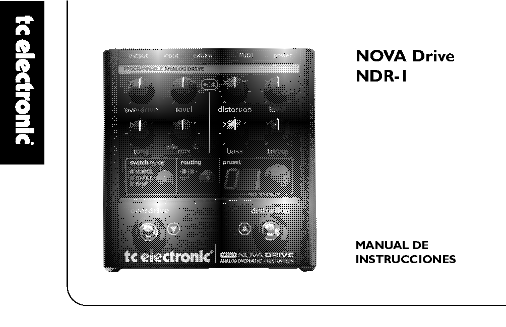 tc nova drive manual