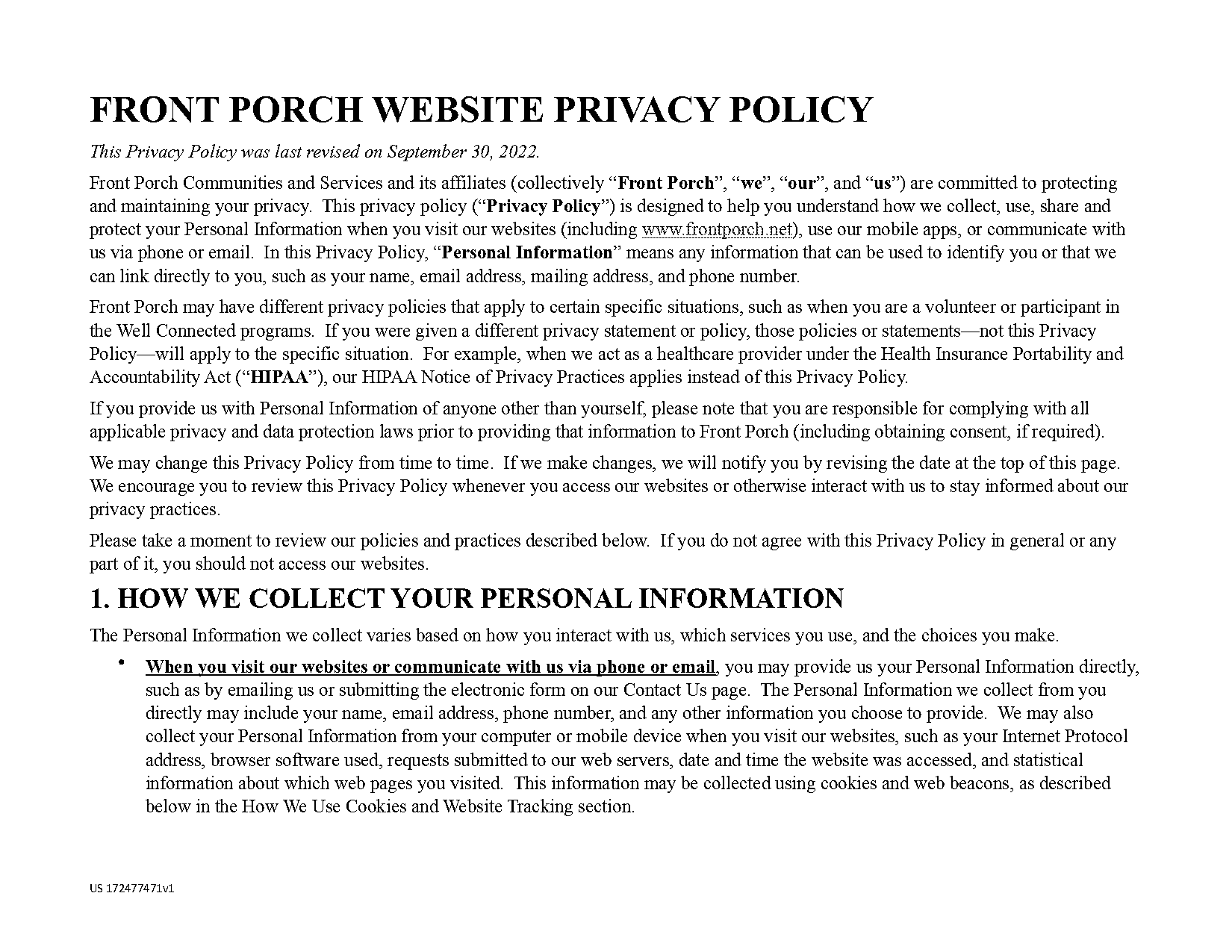 opera browser privacy policy