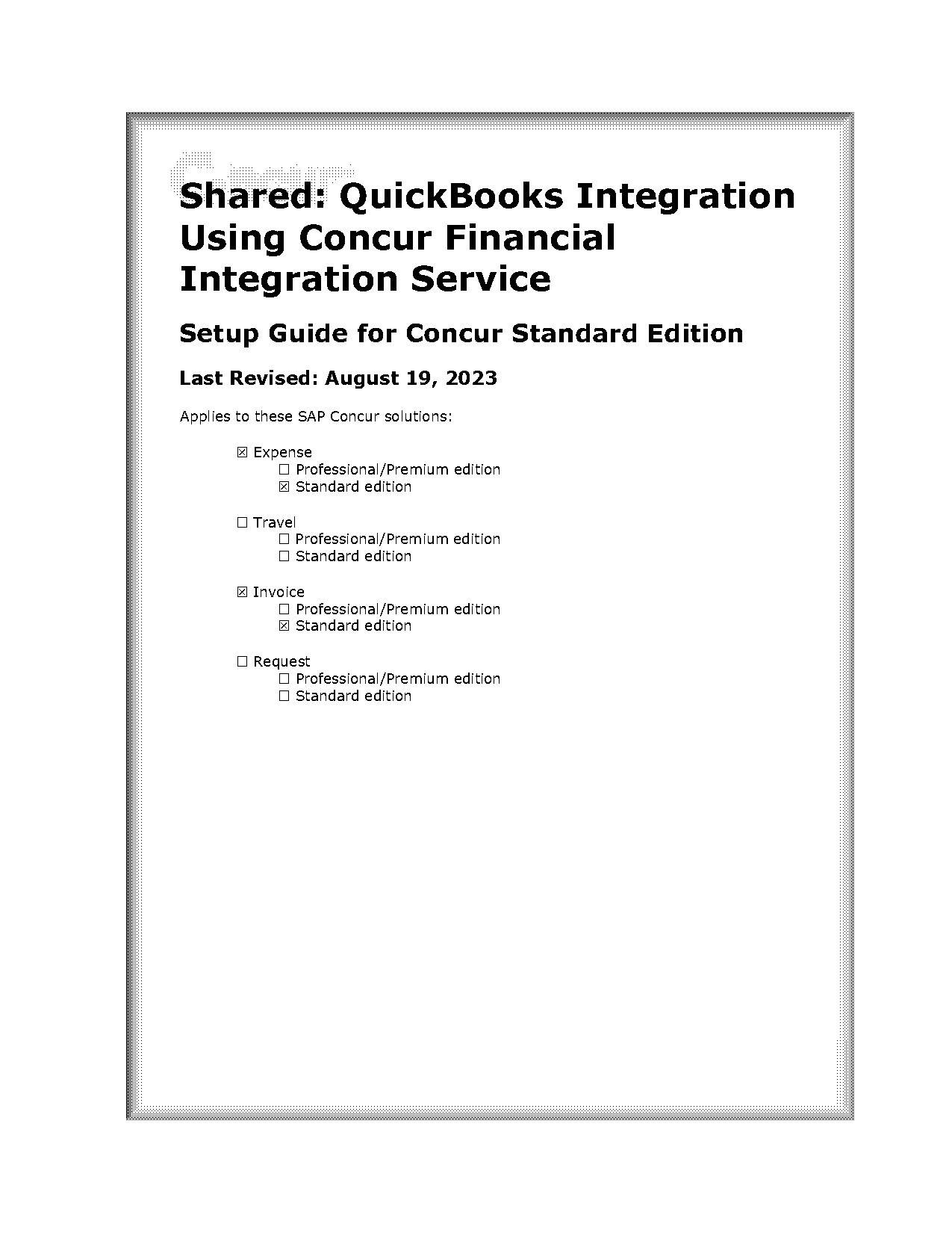 report in qb that shows how an invoice was paid