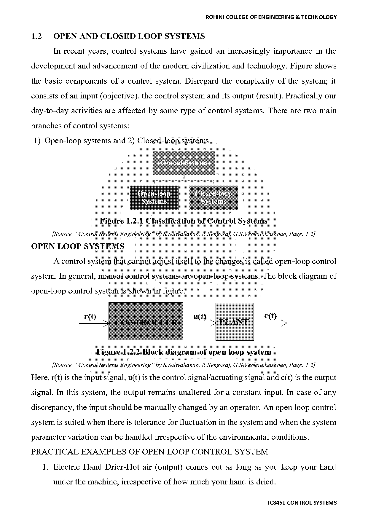 difference between open loop closed loop control system pdf