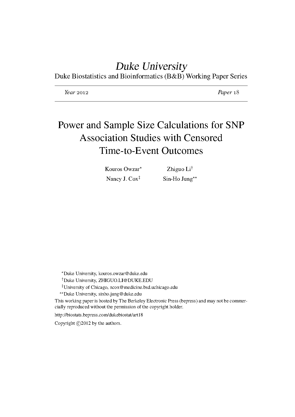 sample size calculation for cox proportional hazards model