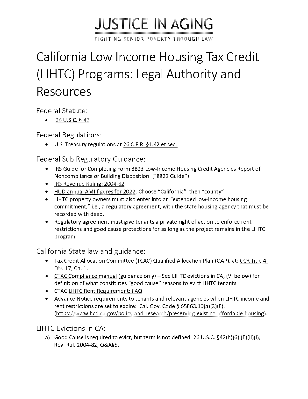 ca tcac compliance reference manual