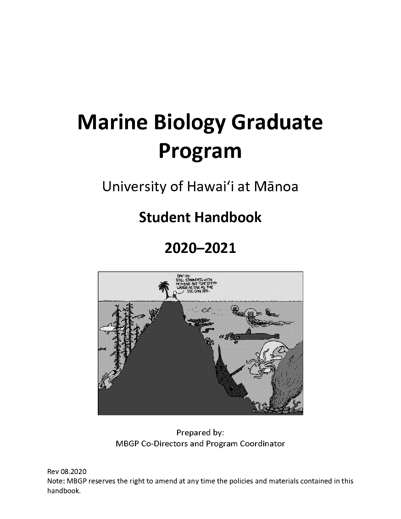 education required for a marine biologist