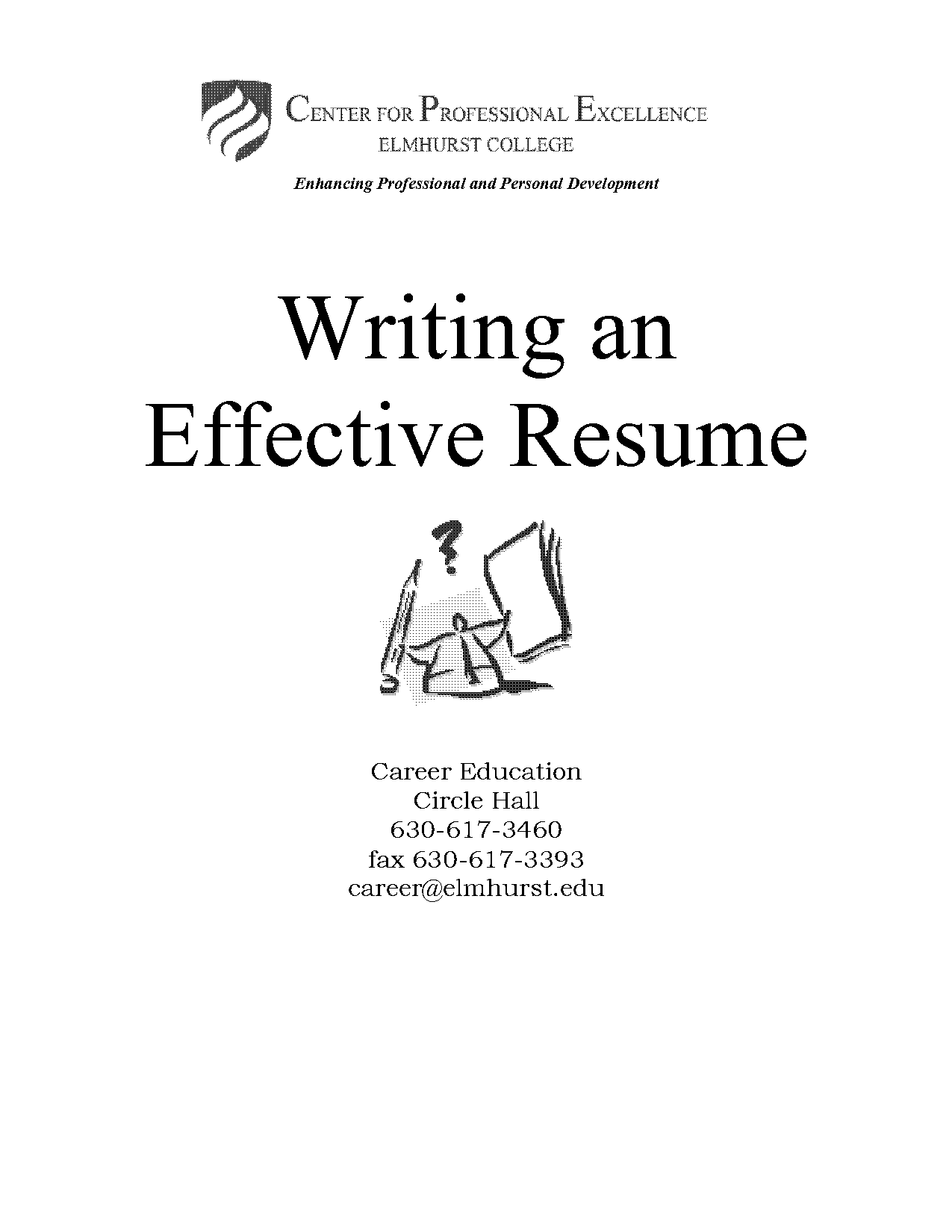 creative writing resume for college student