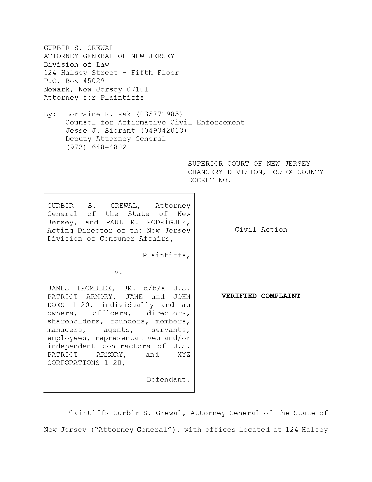 lower receiver considered firearm